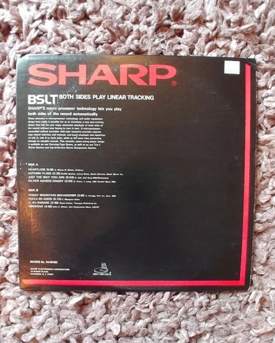Sharp optonica bslt - sharp, vinyl